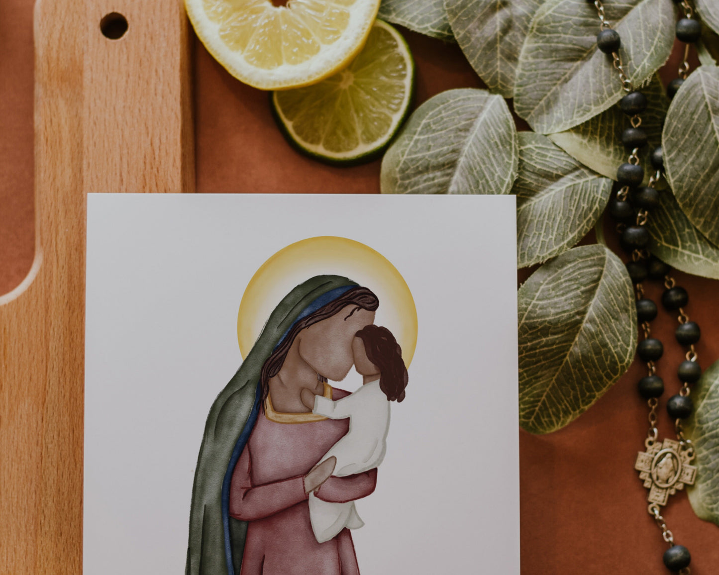 Our Lady of Good Counsel | Saint Card | Saint Print | Catholic Gift