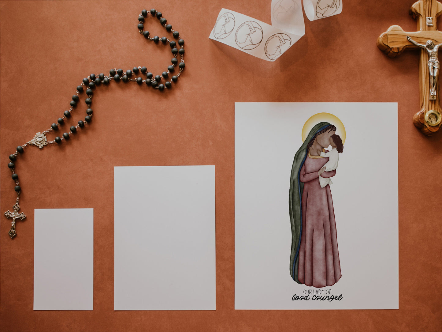 Our Lady of Good Counsel | Saint Card | Saint Print | Catholic Gift