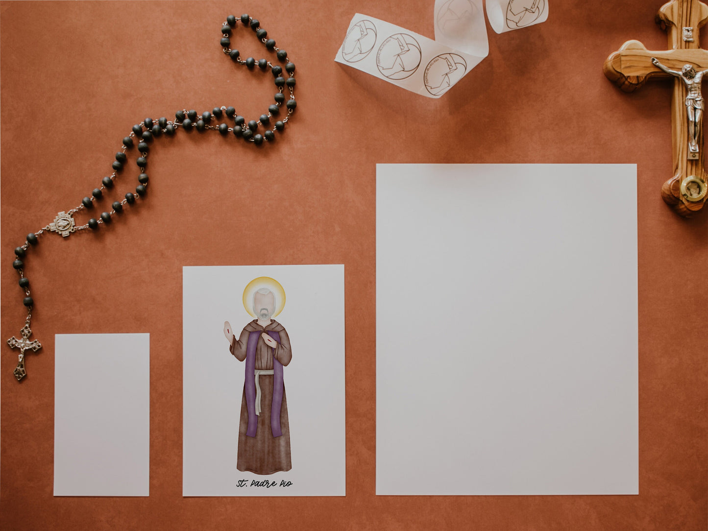 Padre Pio | Saint Card | Saint Print | Catholic Gift