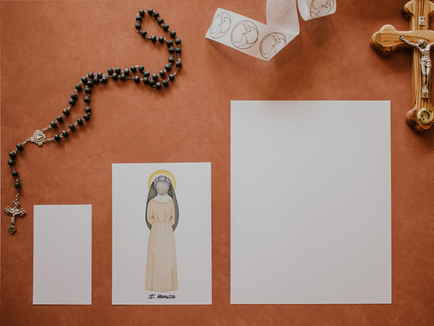 Saint Monica | Saint Print | Saint Card | Catholic Gift