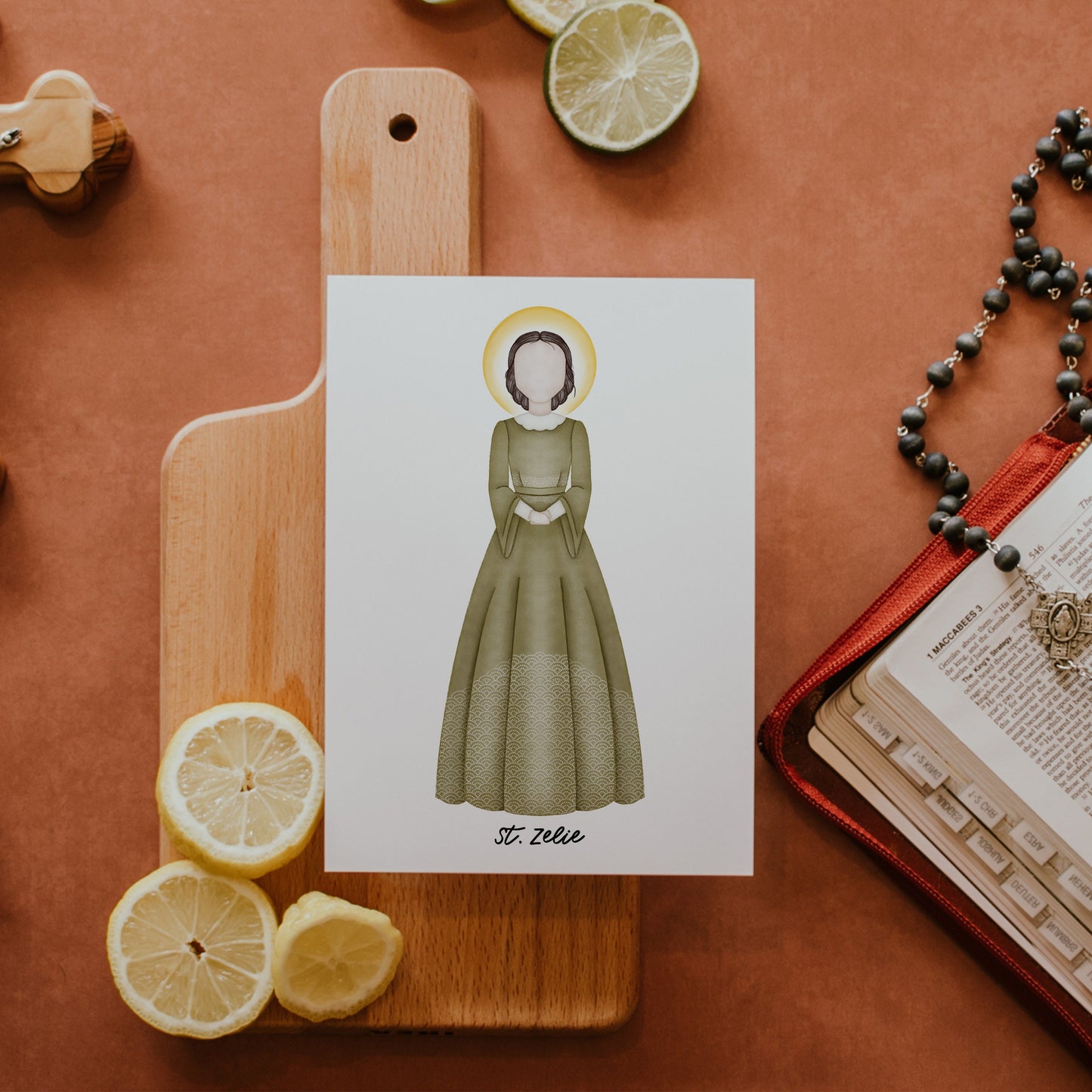 Saint Zelie Martin | Saint Card | Saint Print | Catholic Gift