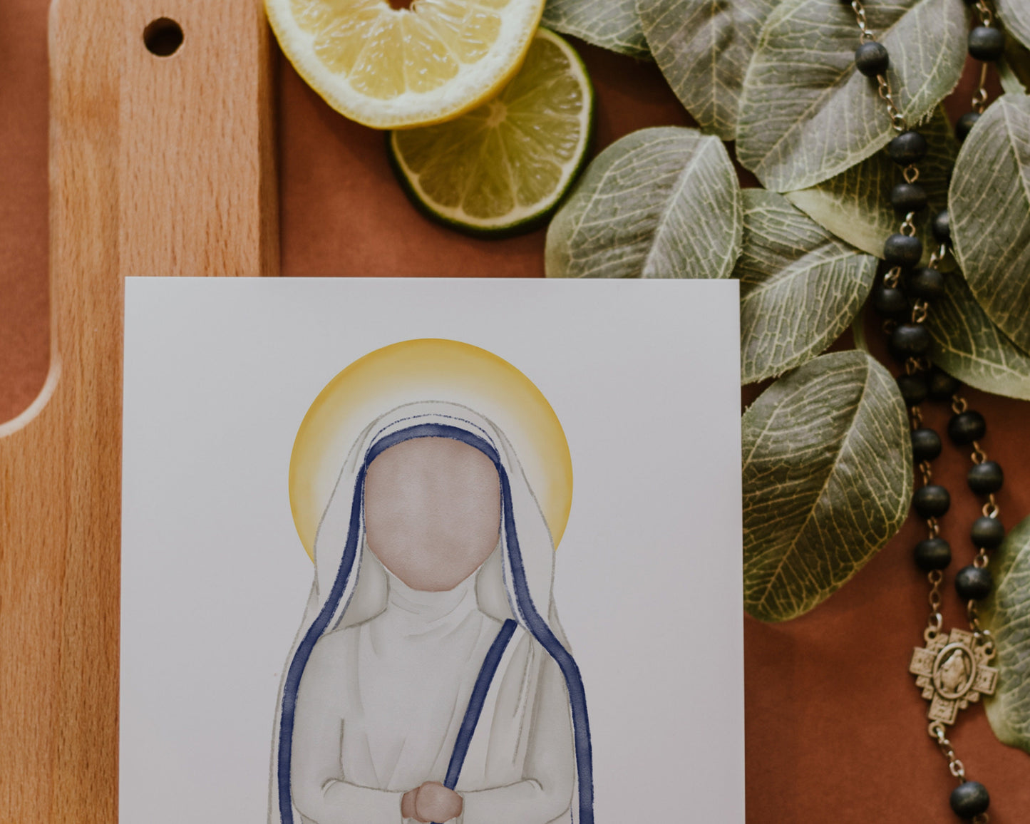 Saint Teresa of Calcutta | Mother Teresa | Saint Card | Saint Print | Catholic Gift