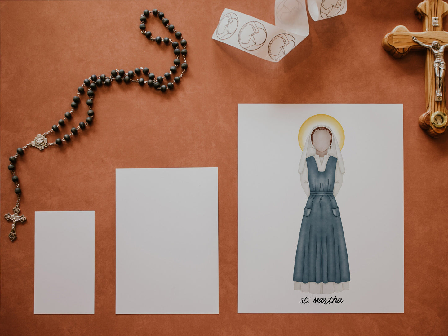 Saint Martha | Saint Print | Saint Card | Catholic Gift