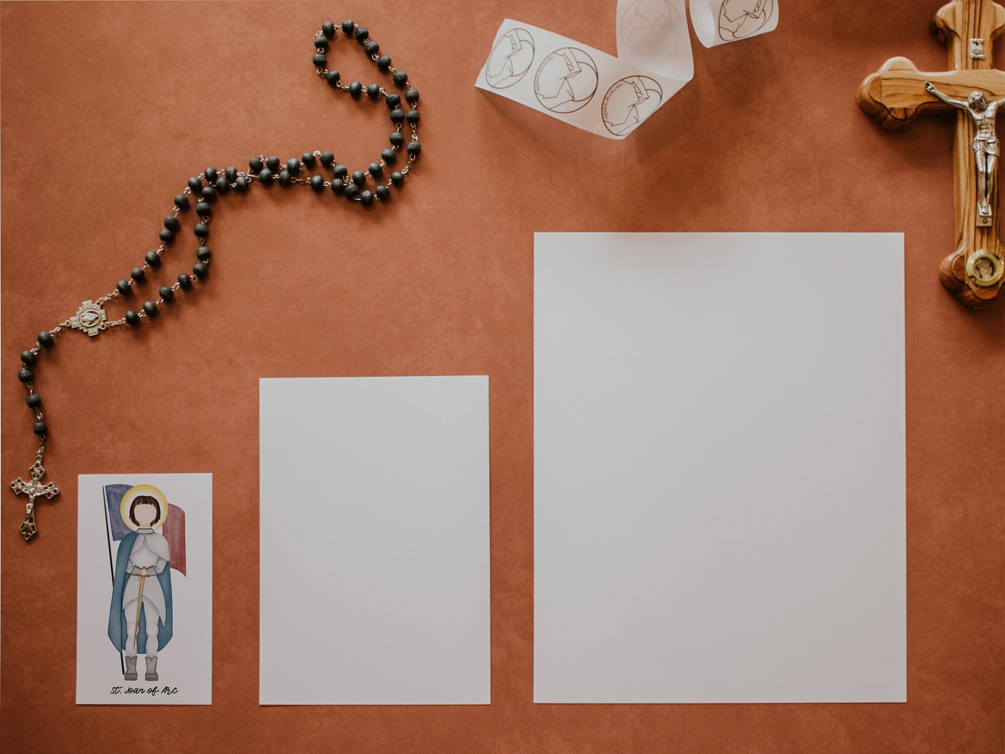 Saint Joan of Arc | Saint Card | Saint Print | Catholic Gift