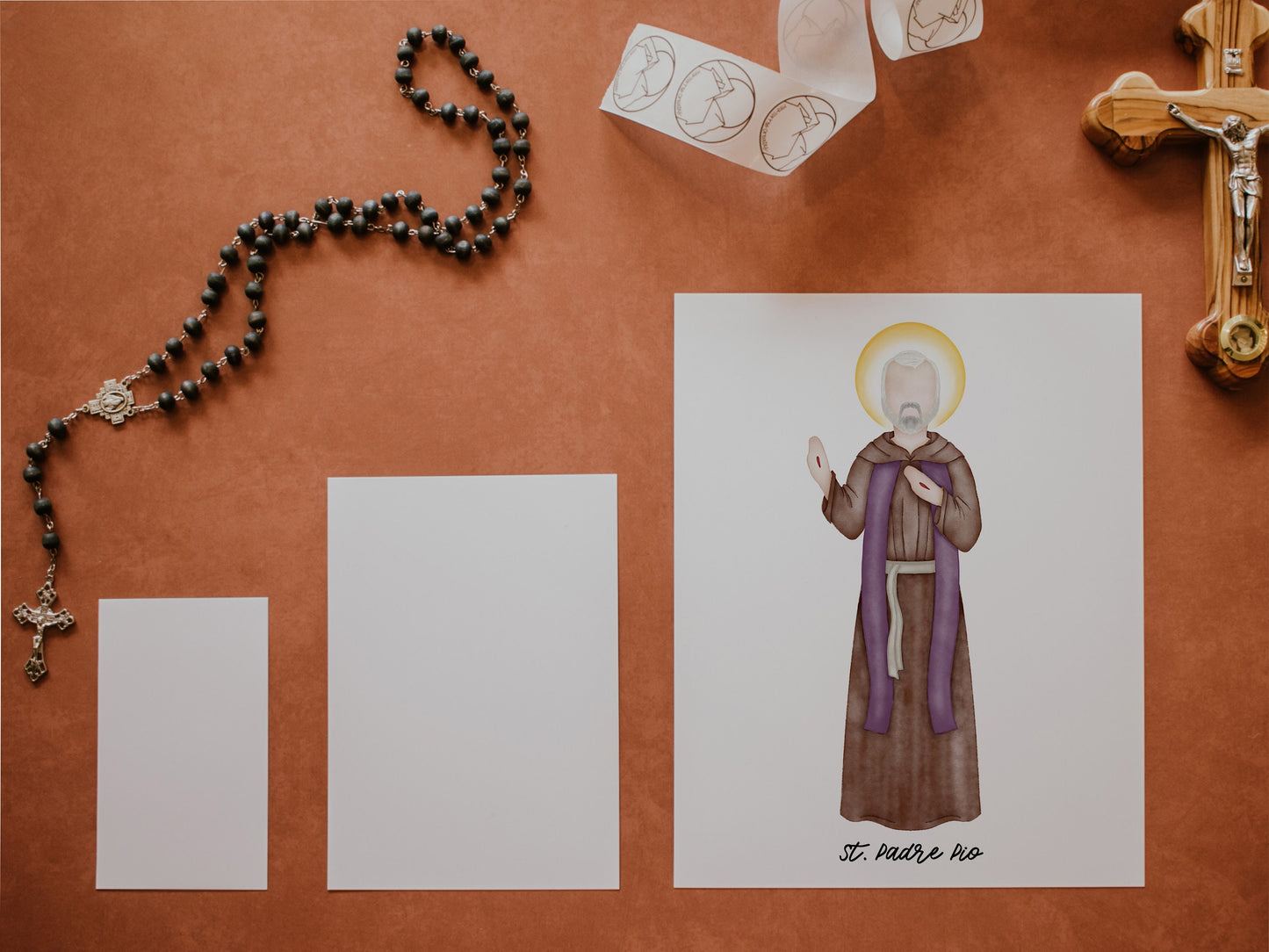 Padre Pio | Saint Card | Saint Print | Catholic Gift