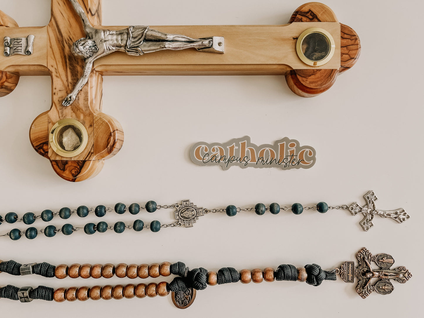 Campus Minister Sticker // Catholic Sticker // Catholic Decal// Catholic Gift