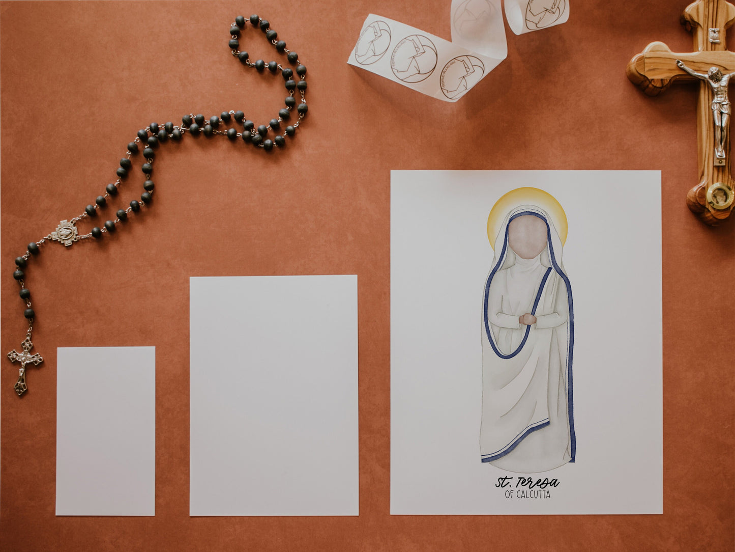 Saint Teresa of Calcutta | Mother Teresa | Saint Card | Saint Print | Catholic Gift