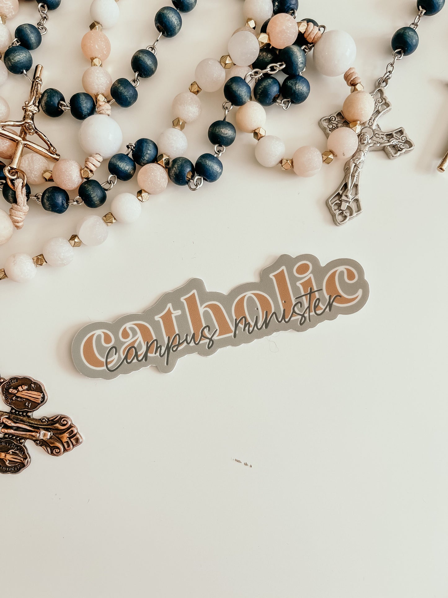 Campus Minister Sticker // Catholic Sticker // Catholic Decal// Catholic Gift
