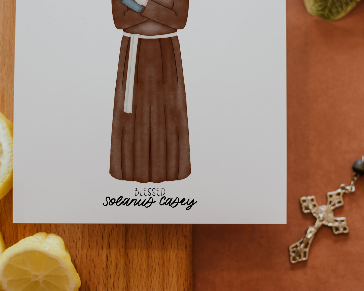 Blessed Solanus Casey | Saint Print | Saint Card | Catholic Gift